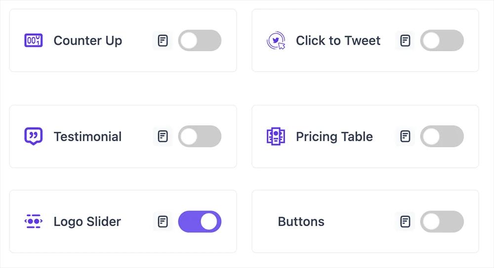 Gutenberg Logo slider block enable