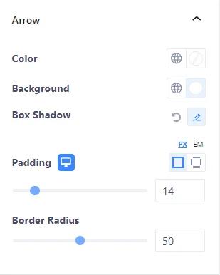 arrow style options